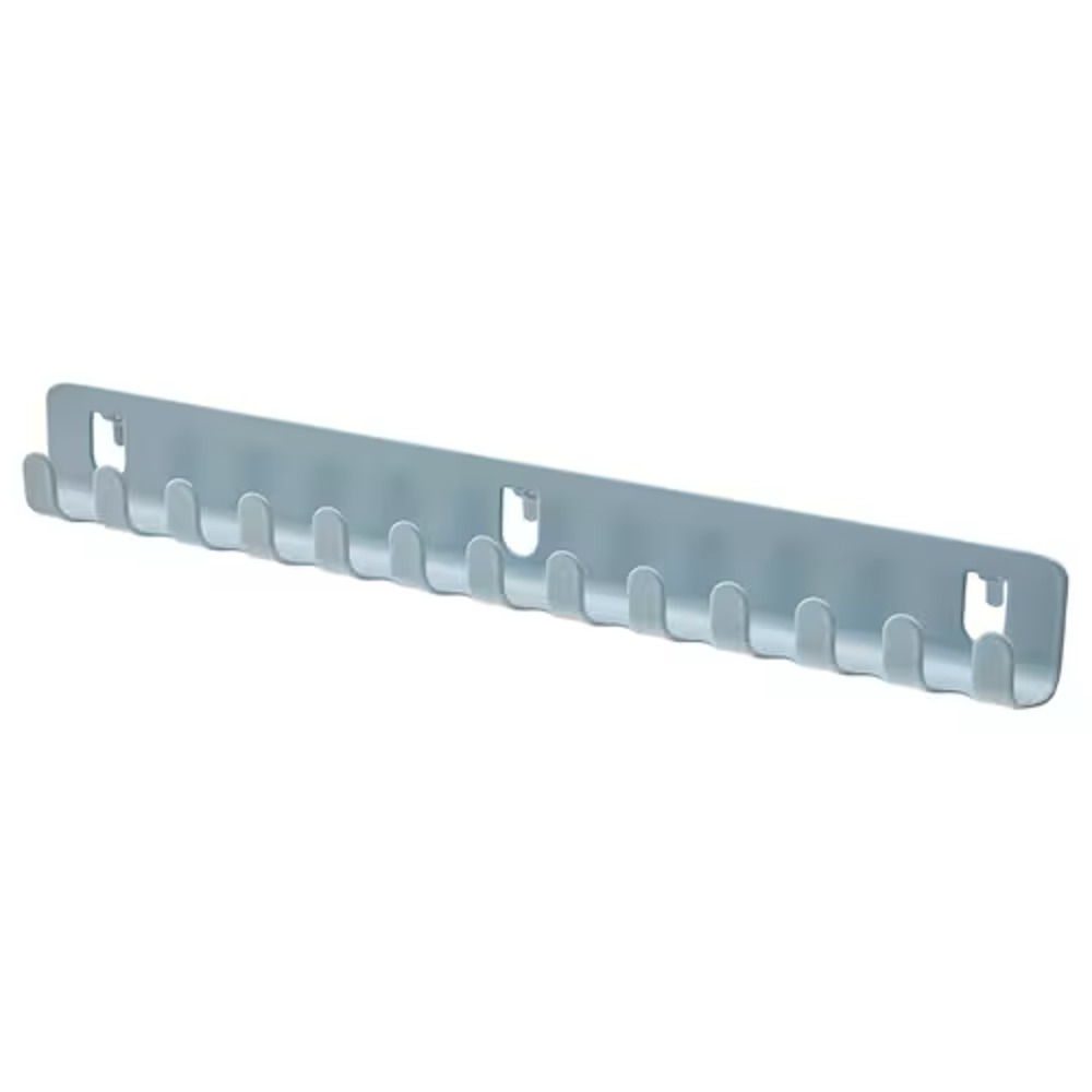 IKEA SKÅDIS SKADIS Hook Rack, Light Grey-Blue (105.541.70) NEW